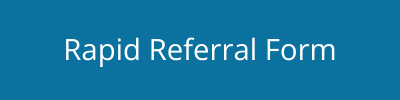 A blue background with white text that says rapid referral form