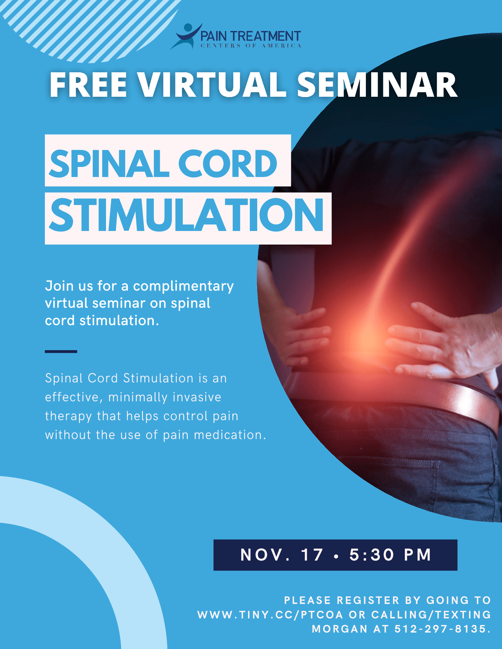 Spinal Cord Stimulation Free Seminar