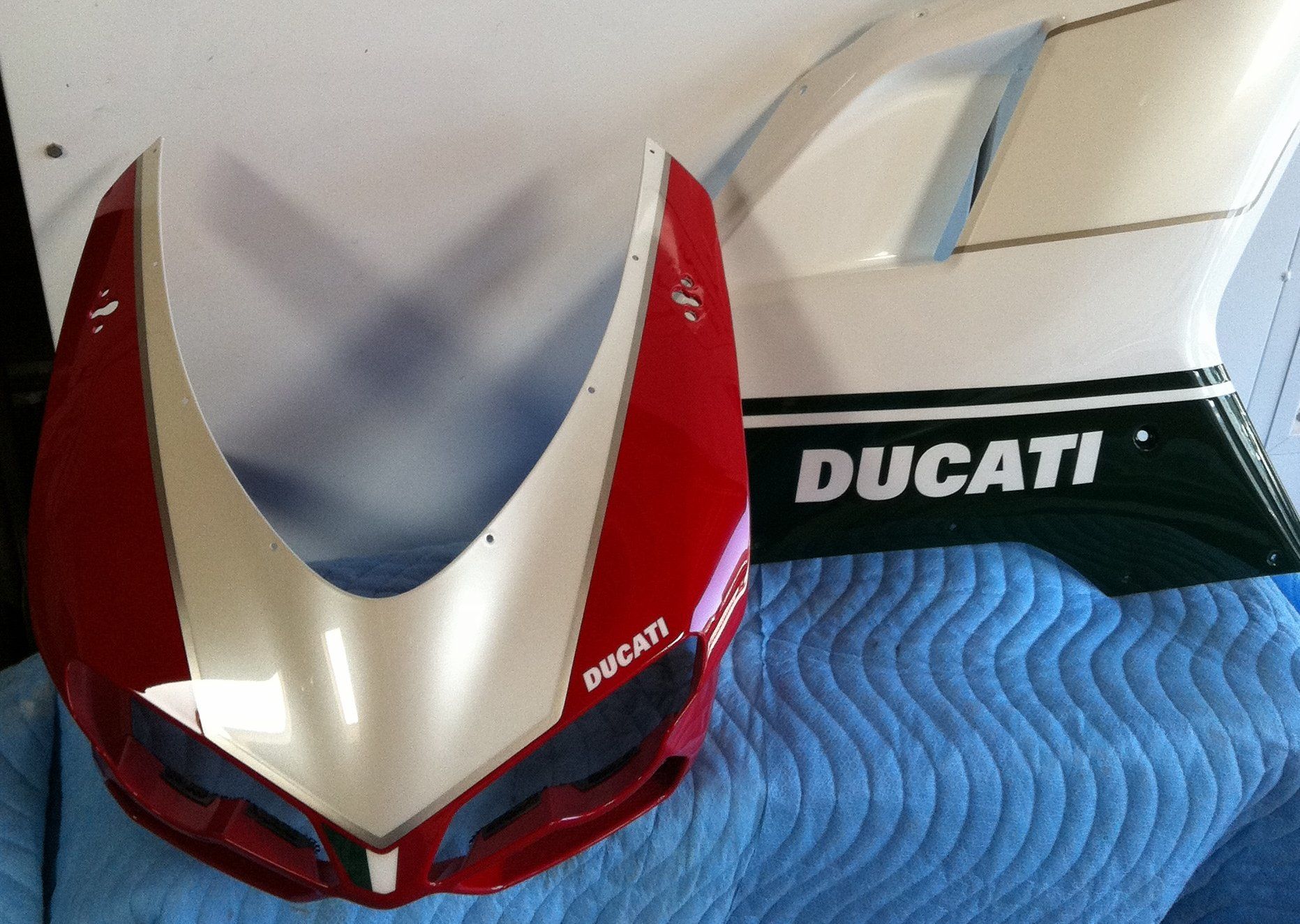 Ducati fairing after