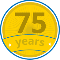  75 years icon