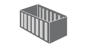   20 cubic container