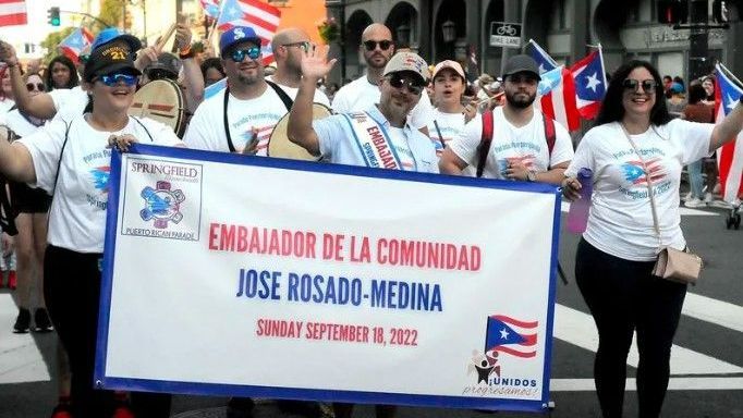 Dr. Jose Rosado-Medina Honored in Springfield Puerto Rican Parade