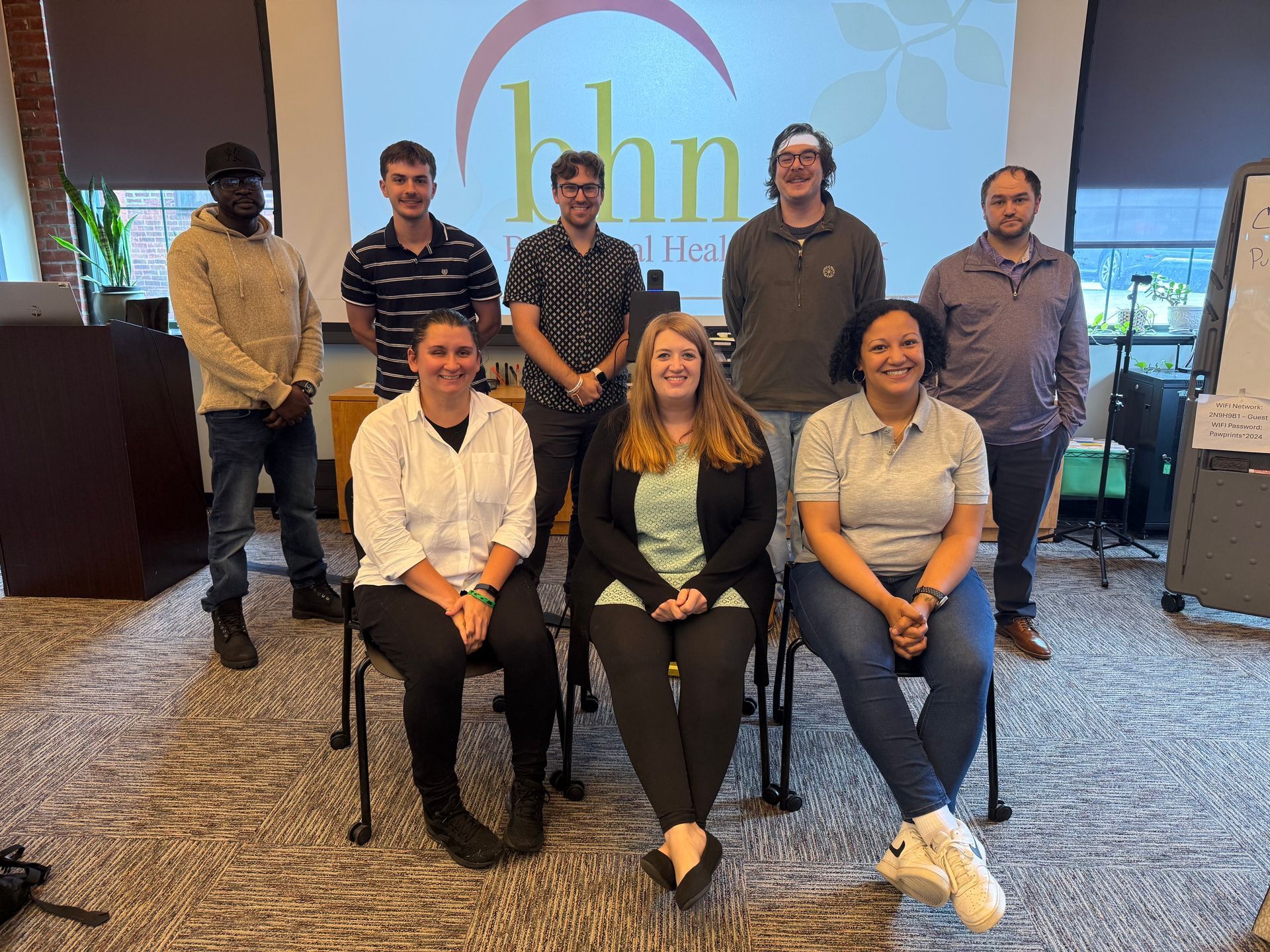 Employees at New Employee Orientation