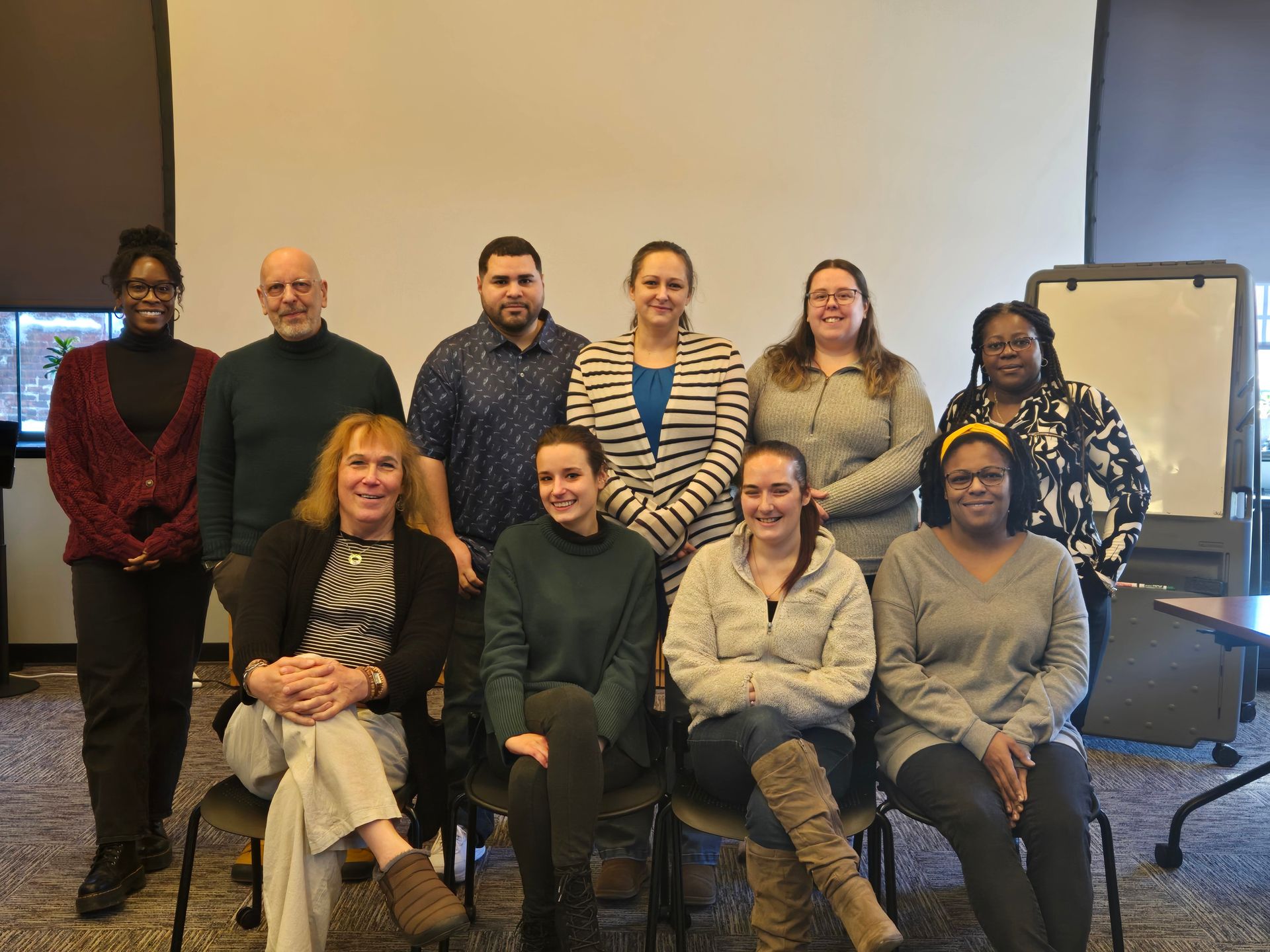 Employees at New Employee Orientation