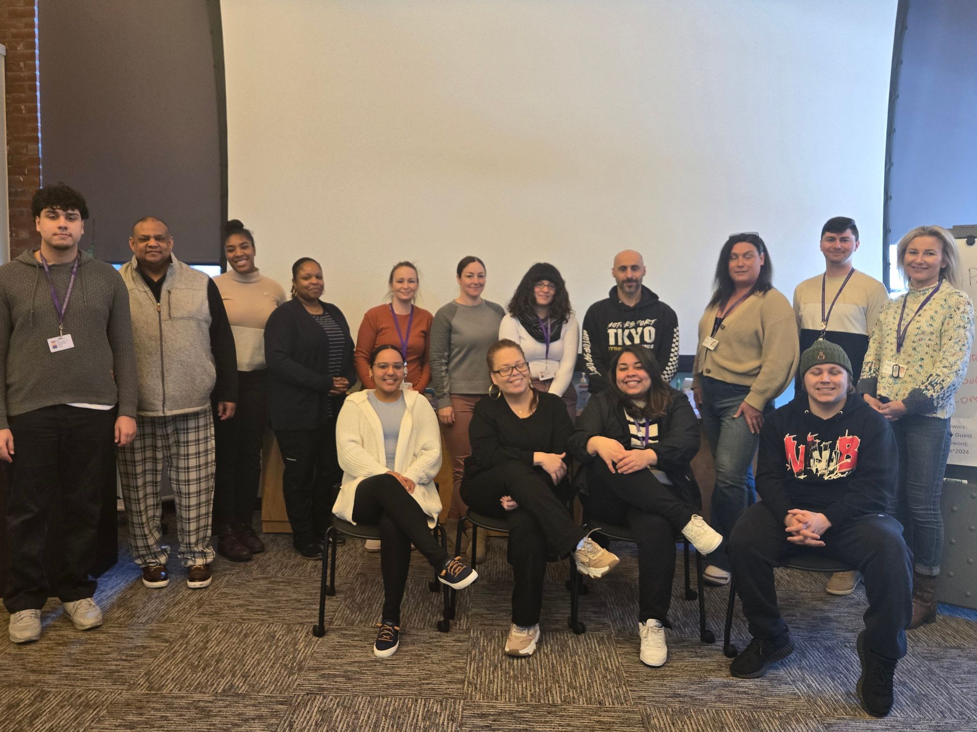 Employees at New Employee Orientation