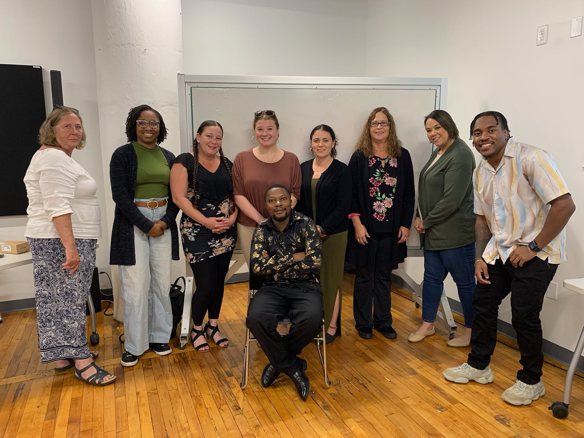 Employees at New Employee Orientation