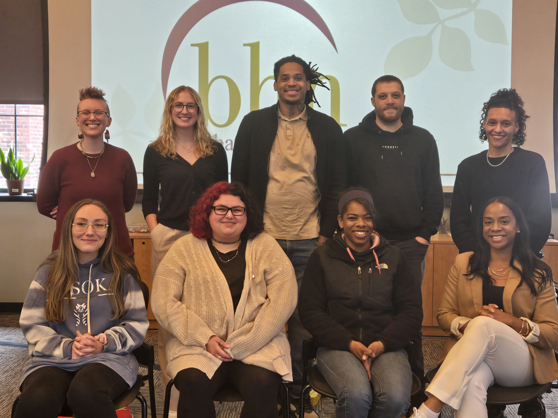 Employees at New Employee Orientation