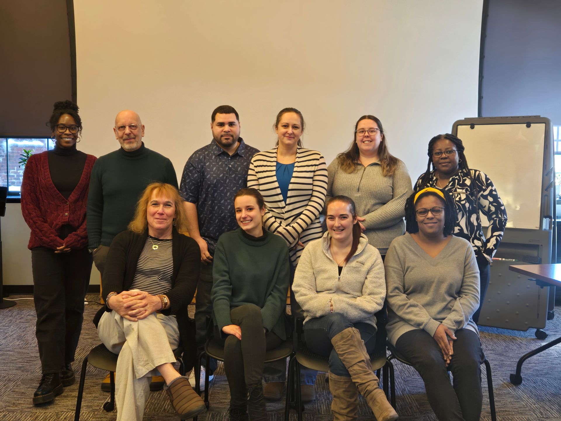 Employees at New Employee Orientation