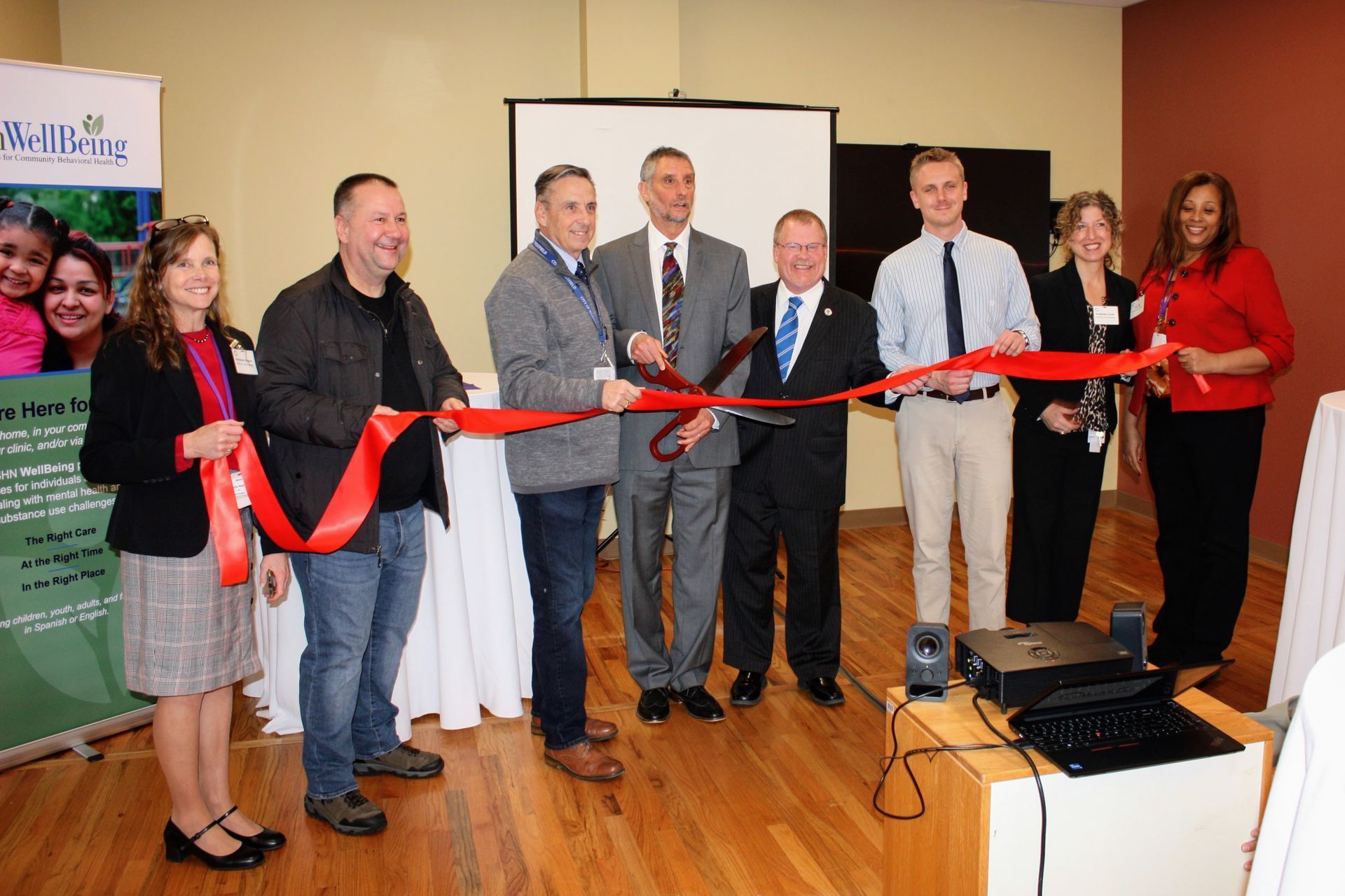 Westfield’s BHN WellBeing Ribbon Cutting at 77 Mill Street.