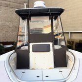 White Boat Runabout — Camp Enclosure in Costa Mesa, CA