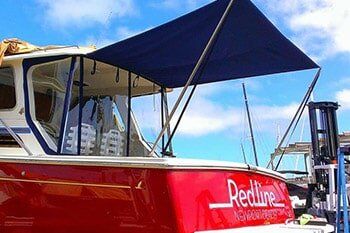 Redline Boat Awnings — Boat Shades in Costa Mesa, CA