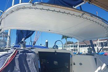 Yacht Sun Awning — Boat Shades in Costa Mesa, CA