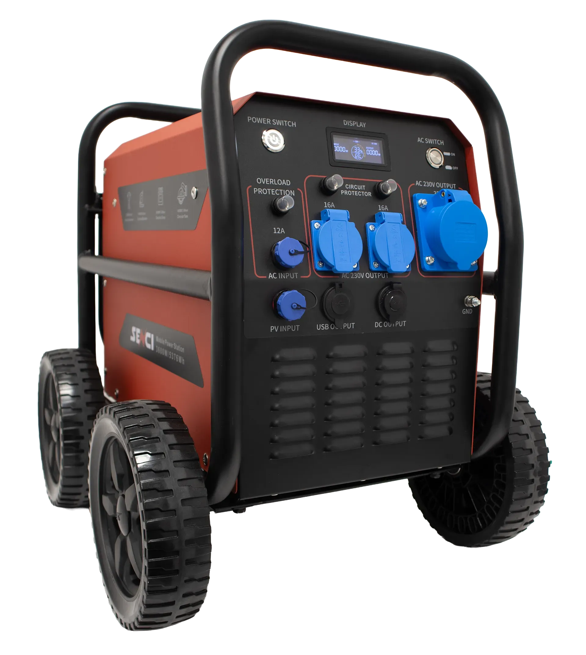 SENCI LPS 5376Wh – 3600W HD Utebruk