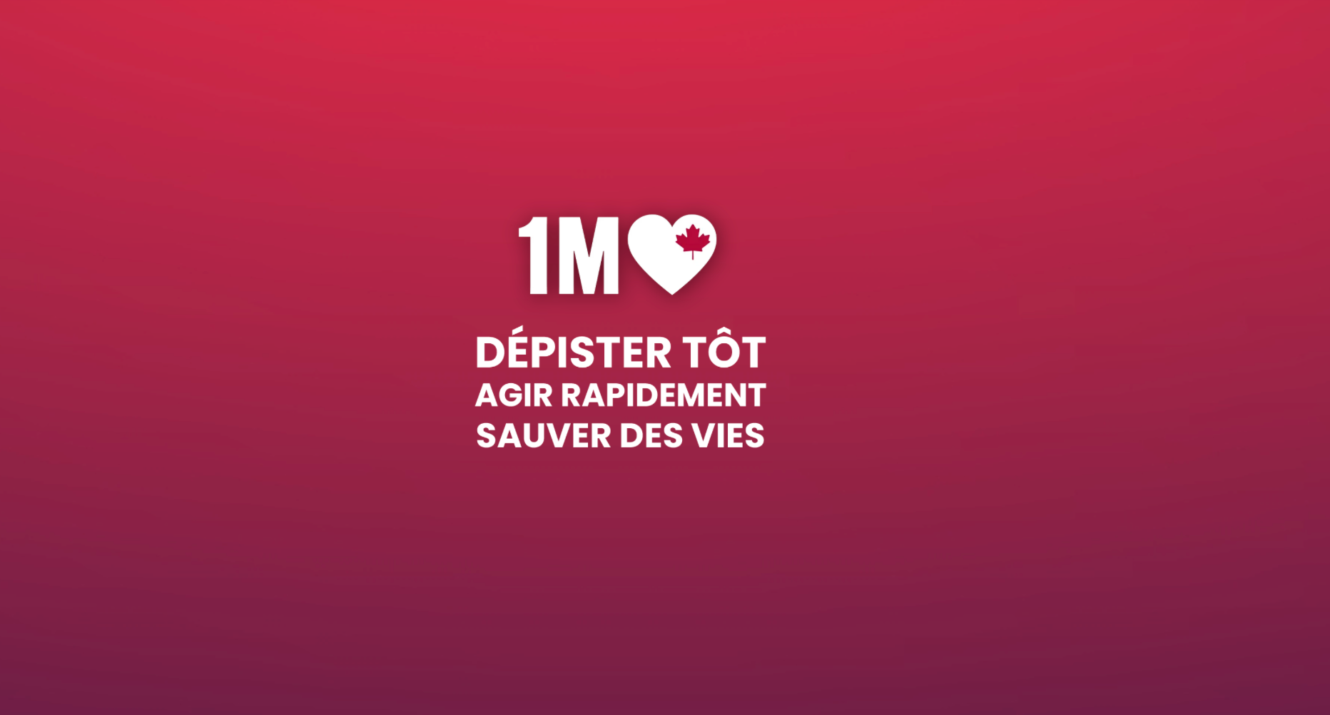 Un million de coeurs programme de dépistage cardiaque