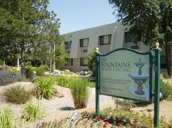 Retirement Community Amenities Photos  — Front of Fountains Senior Care, Inc. in Reno, NV