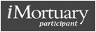 Logo for iMortuary, with the word 