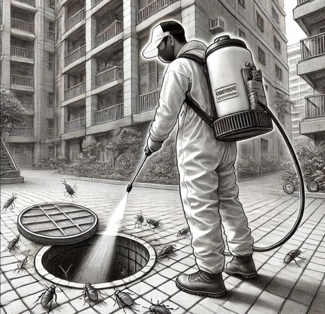 Intervento mirato di disinfestazione in ambiente commerciale