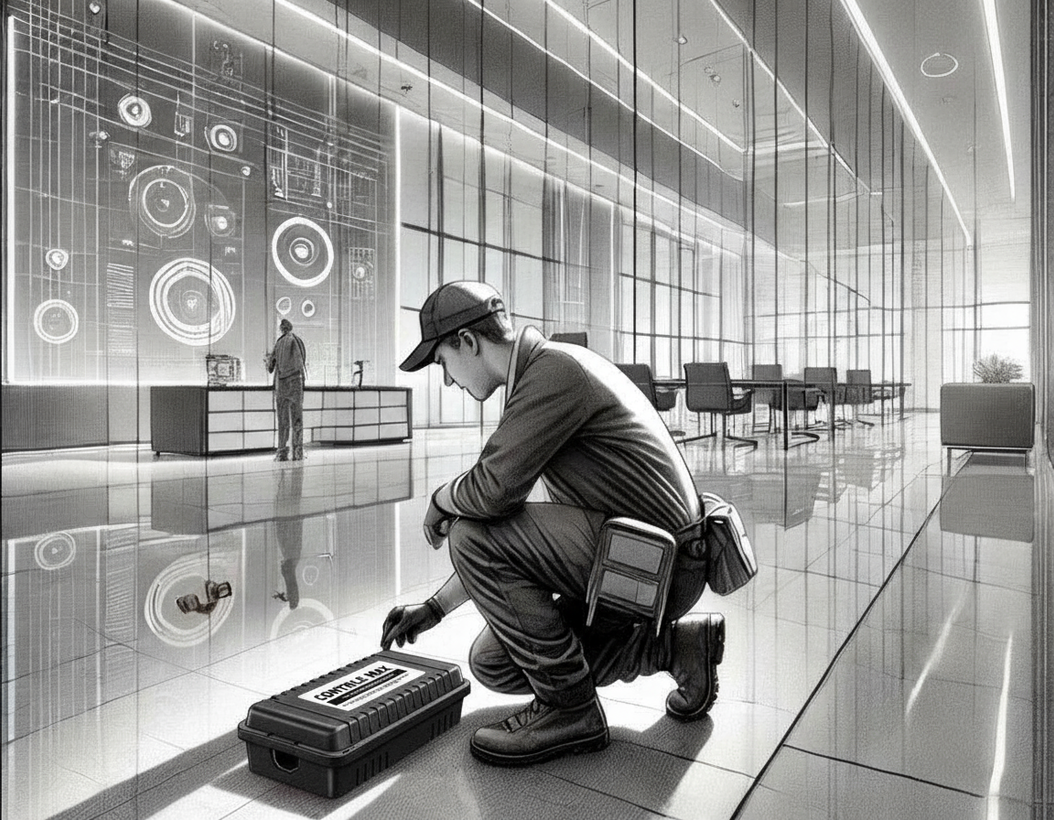 Intervento professionale Corridori S.r.l. in un ambiente moderno