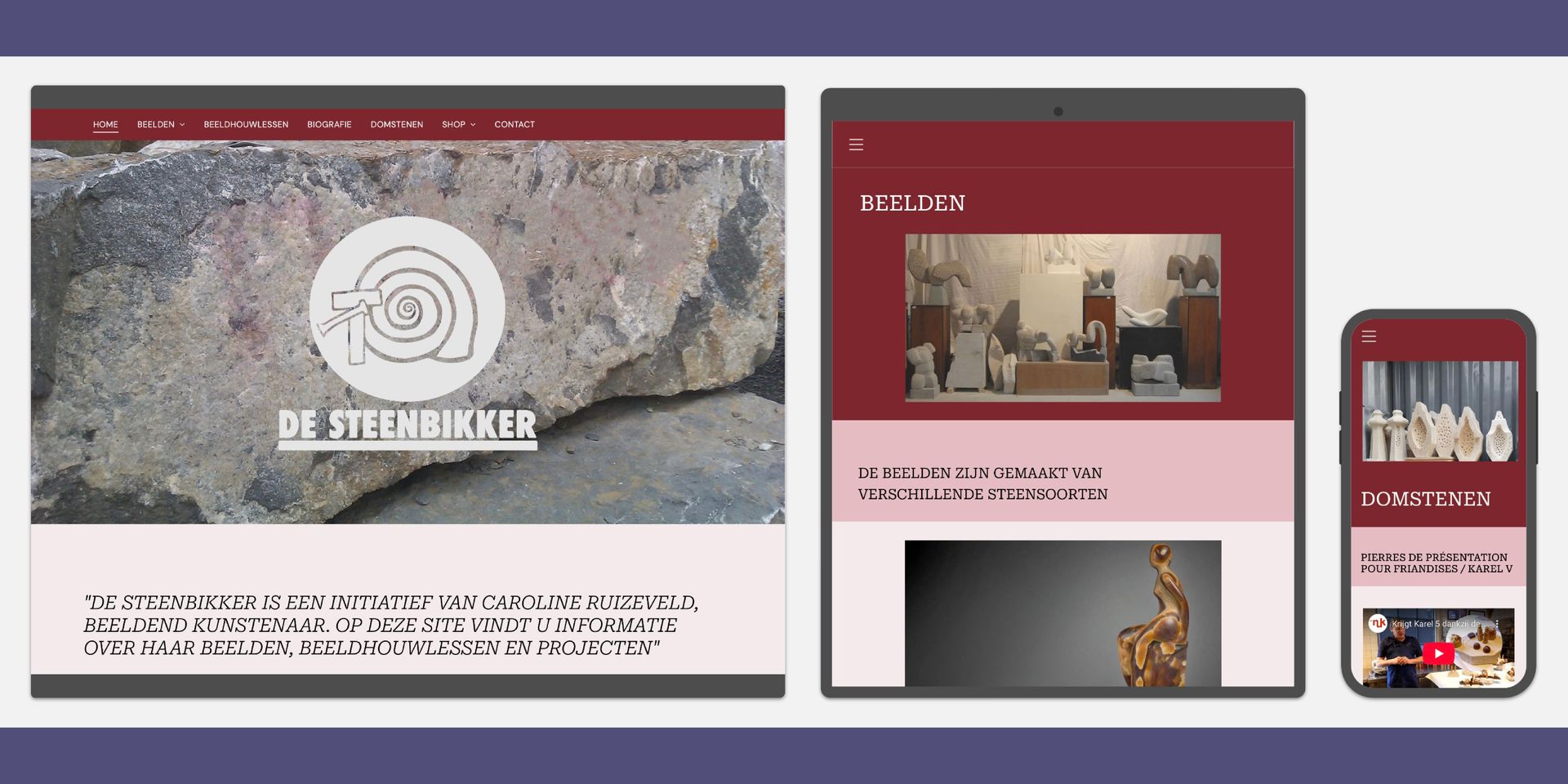 De steenbikker 3 devices