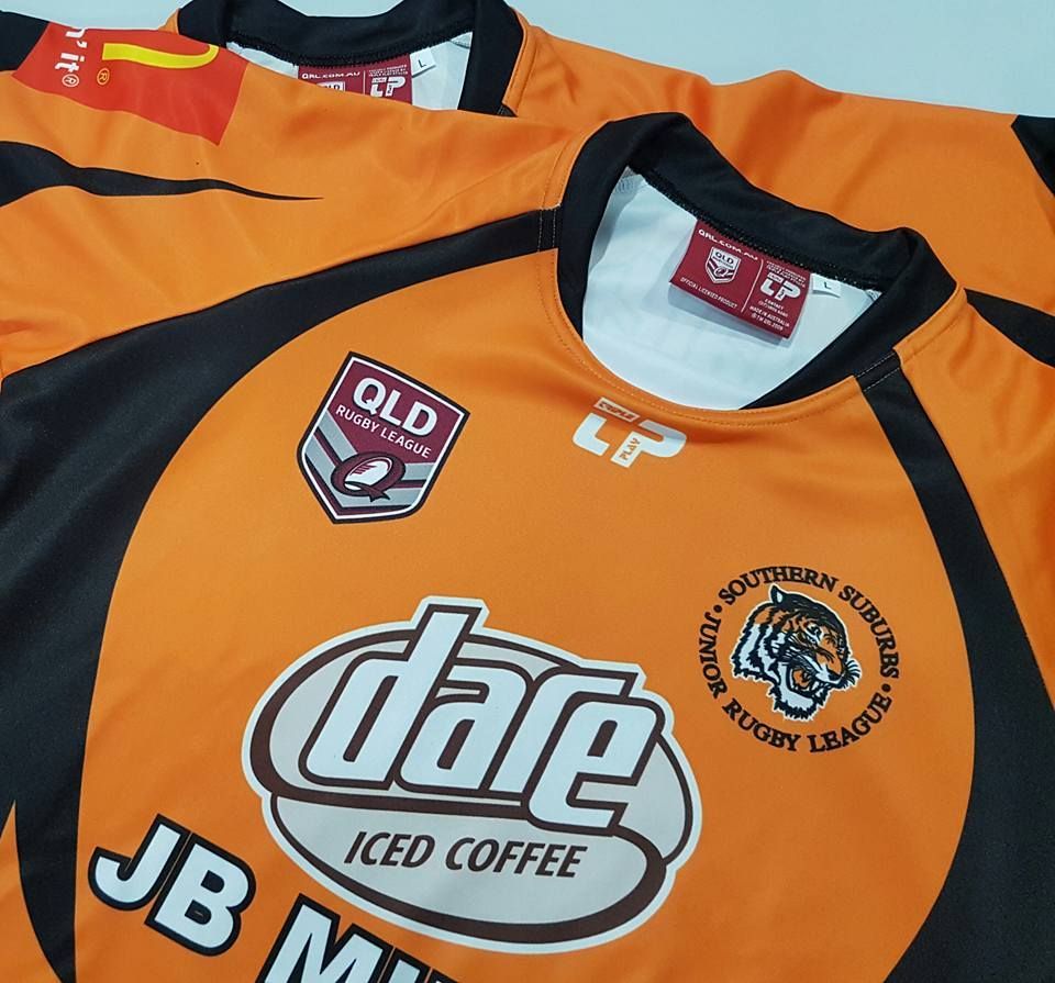 A Jersey With Dare Iced Coffee Written On It — Sportstar Screenprinting In Newtown, QLD