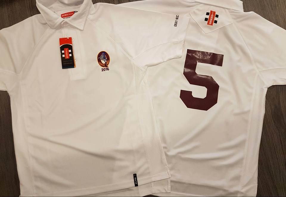 A White Shirt With The Number 5 On It — Sportstar Screenprinting in Warwick, QLD