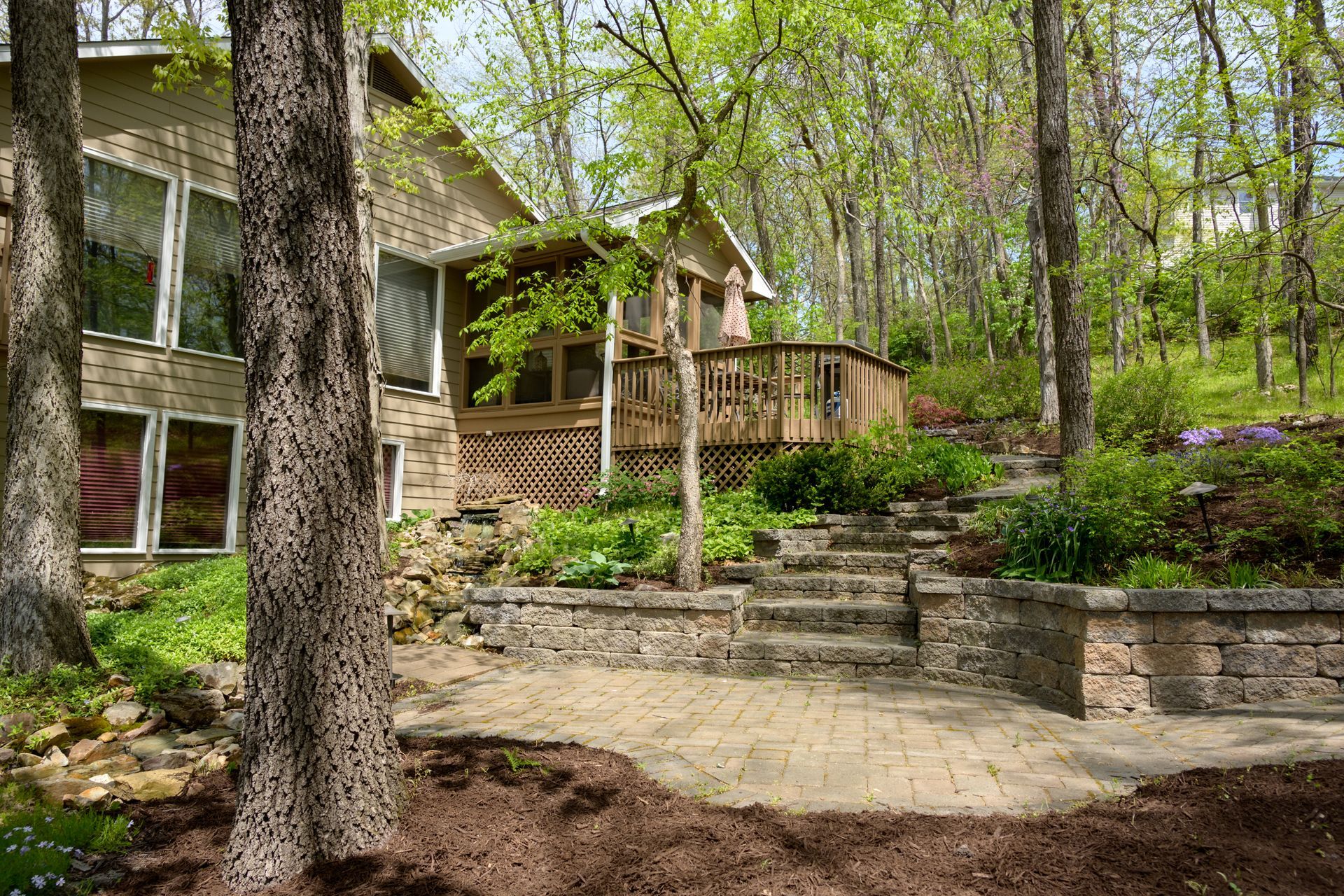 Elevate Your Outdoor Space with Quality Cut's Expertly Crafted Retaining Walls.
