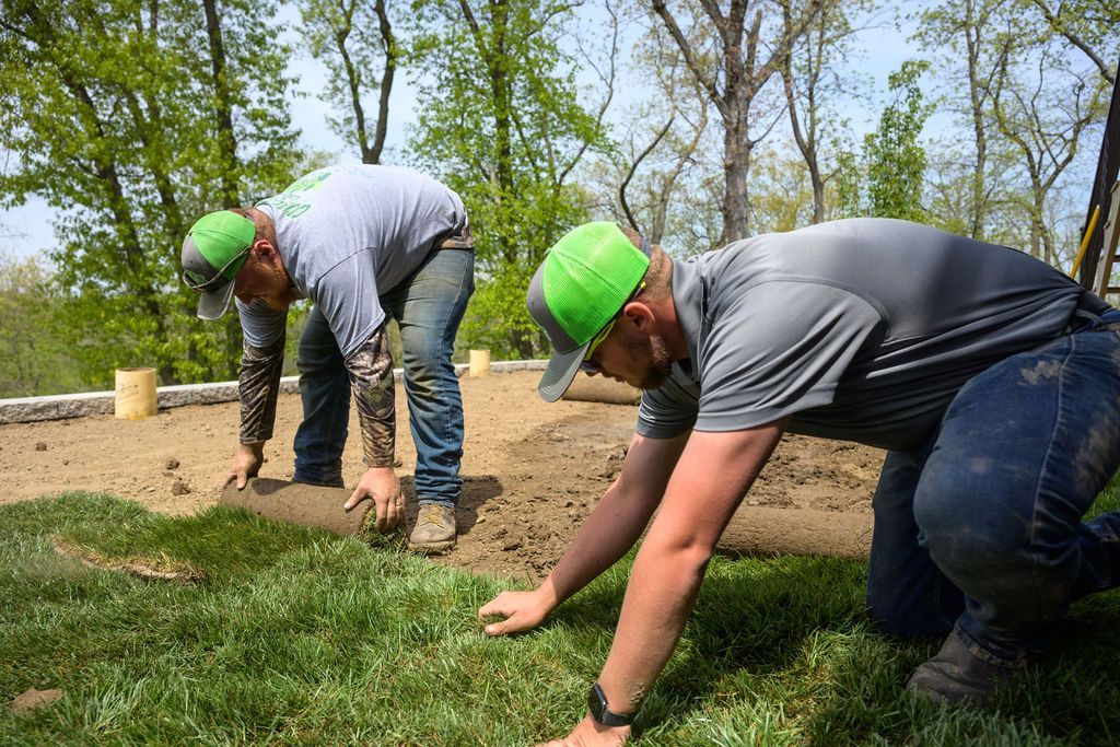 Quality Cuts team offers a variety of lighting options, from path lights to accent lights and more, that will transform your property at night.