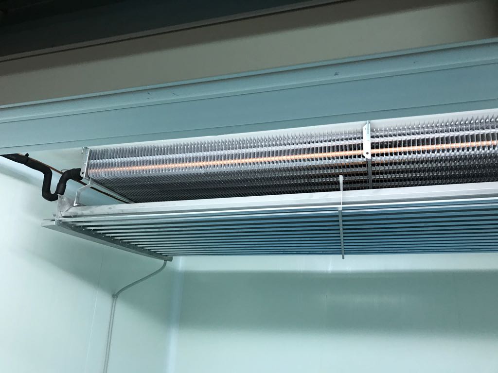 Componente tecnica di una cella frigorifera