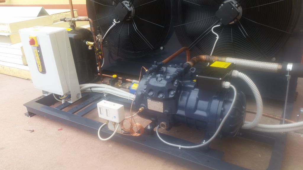 Motore di un frigorifero industriale