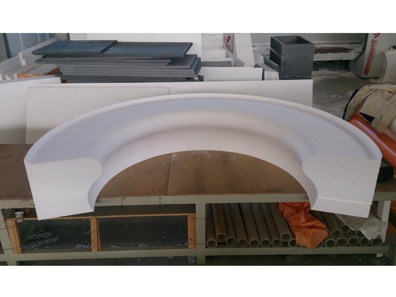 creazione archi e volte in polistirene espanso