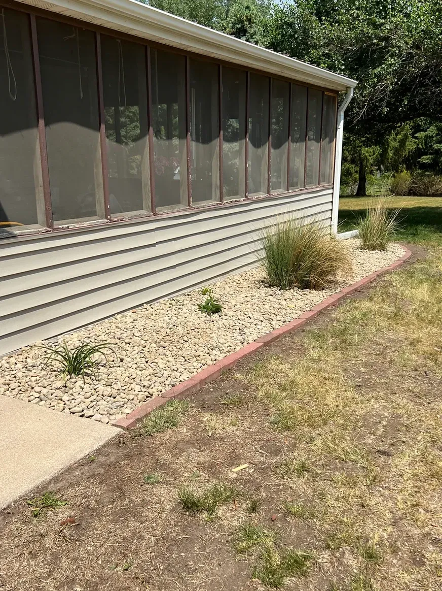 A Mobile Home with A Screened Porch — Exeter, NE — Axline Landscaping & Trees