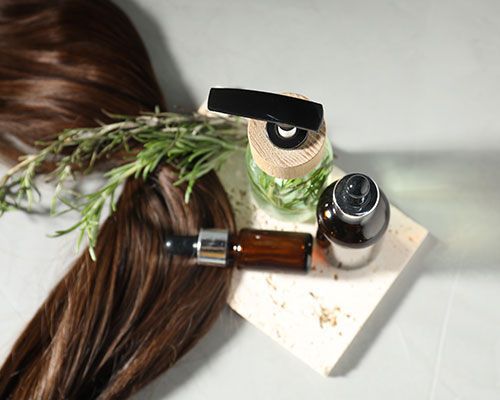 Botánica orgánica para el cabello