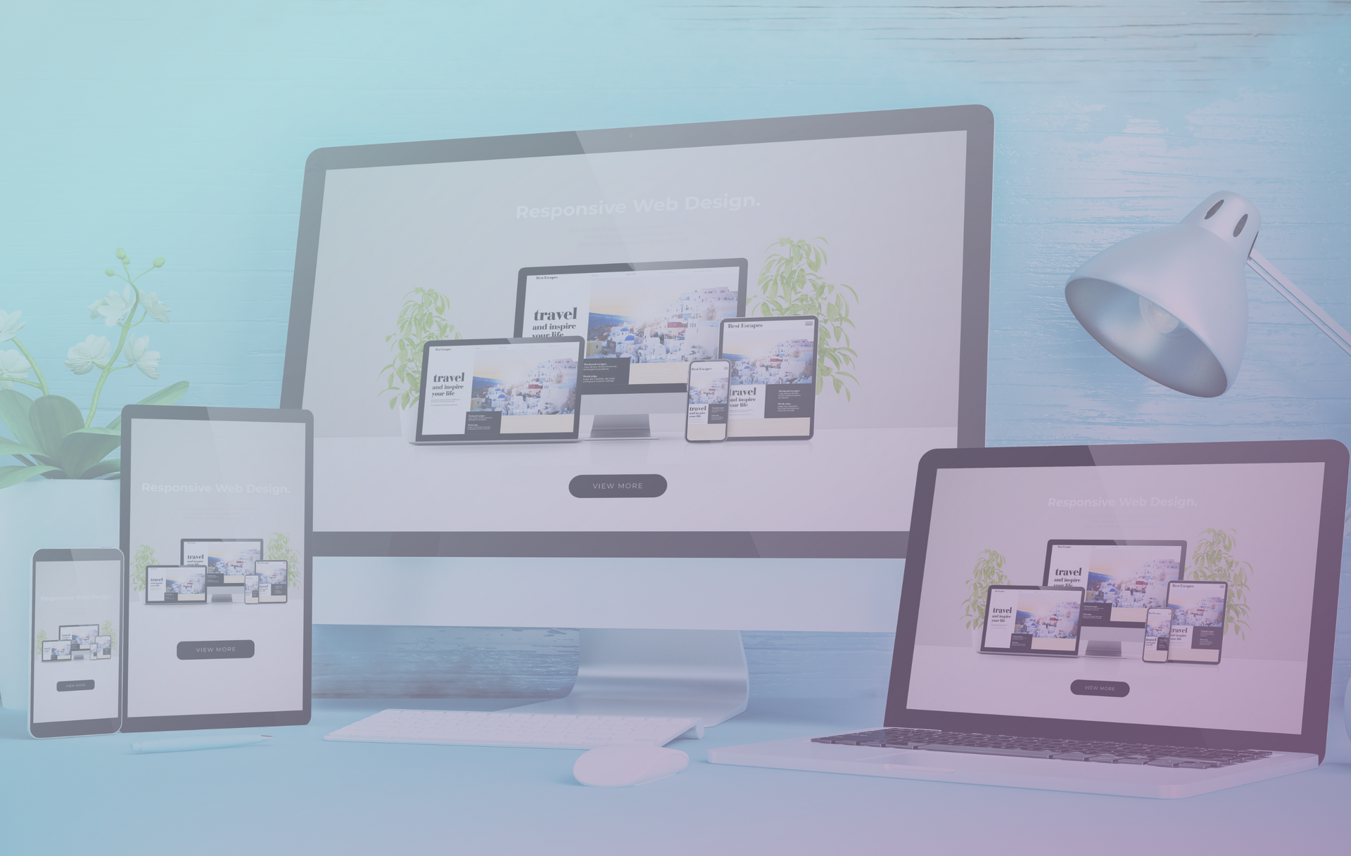 Responsive Ready Websites with Dedicated Service Pages