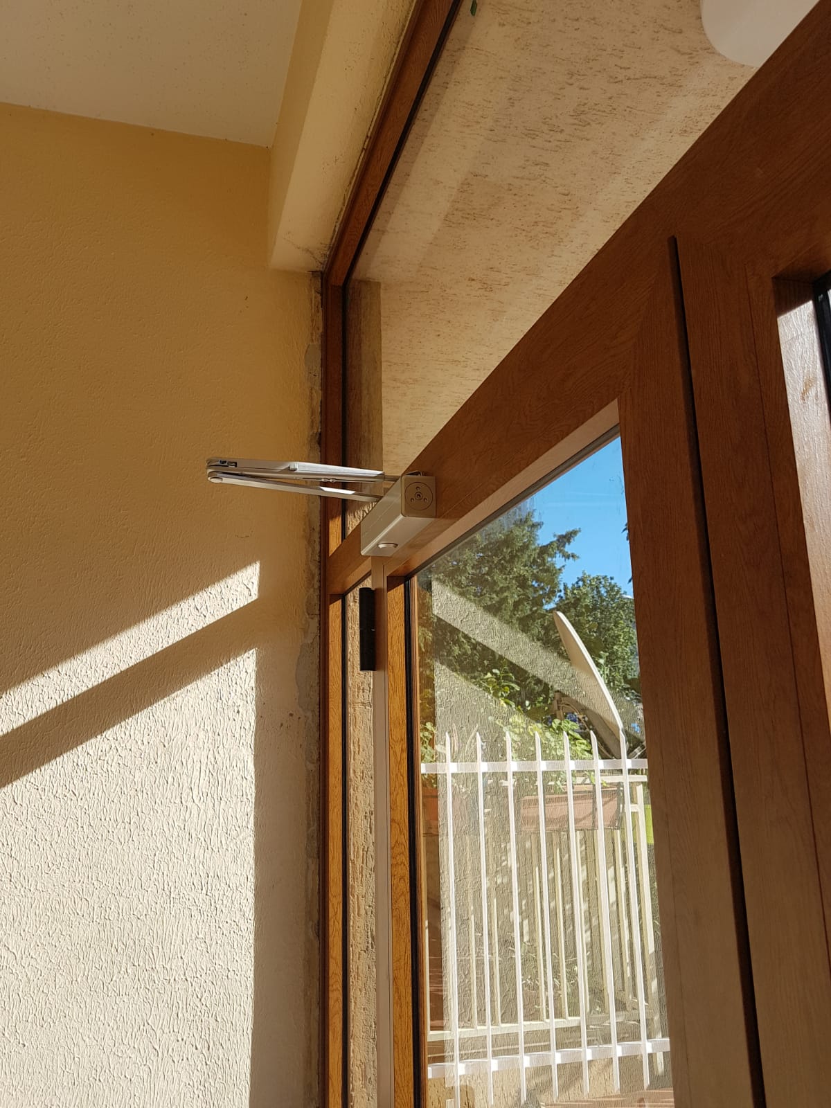 angolo di una porta in PVC