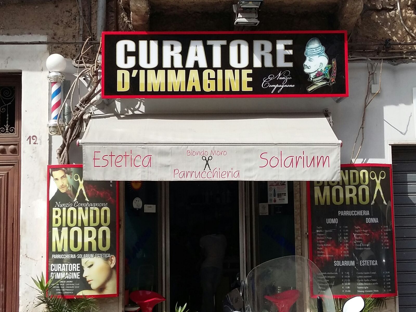 Insegna luminosa di centro estetico