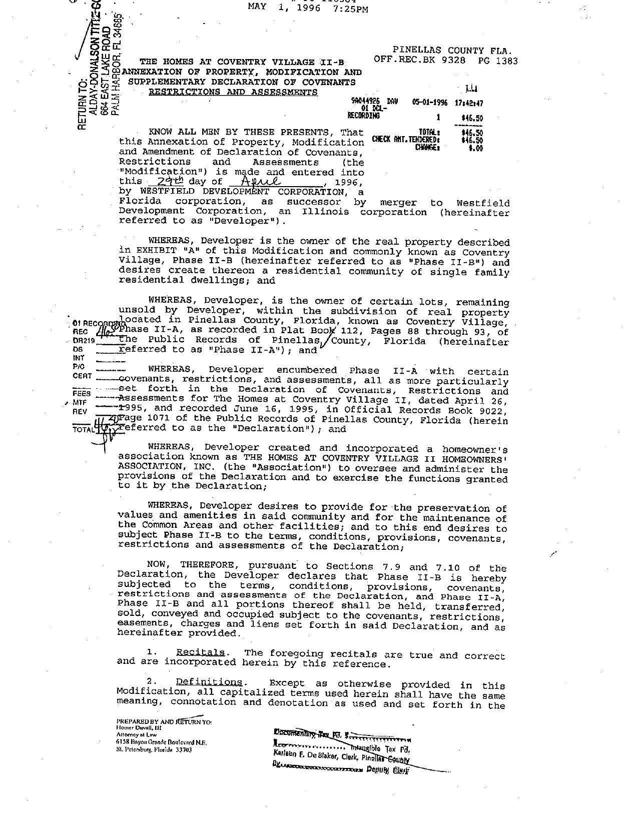 Annexation of Property