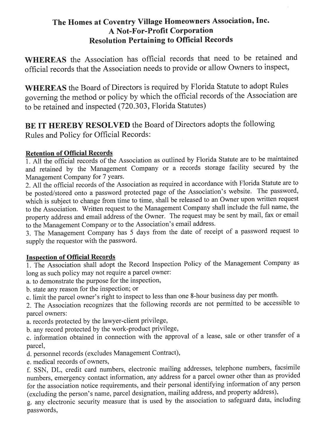 A white sheet of paper with a lot of text on it.