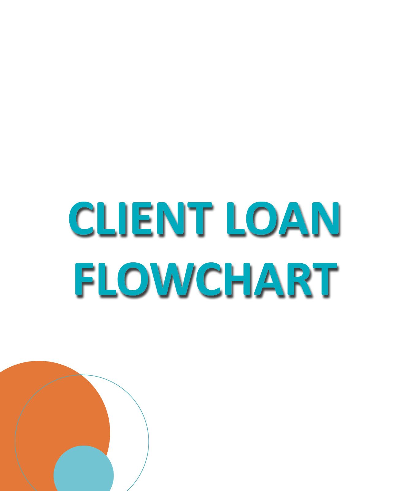 Client loan flowchart
