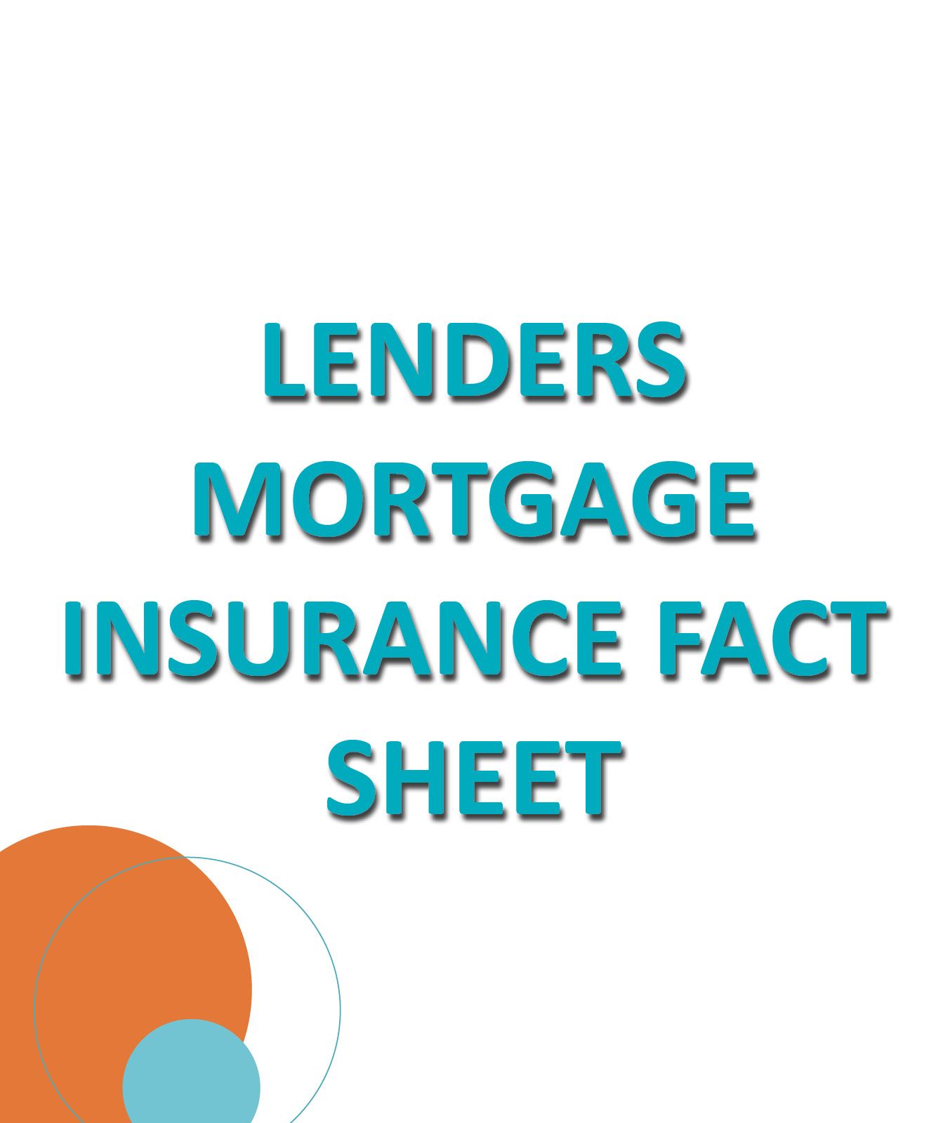 Lenders mortgage insurance fact sheet