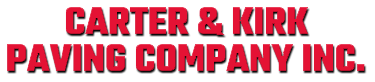 Carter & Kirk Paving Co Inc Logo