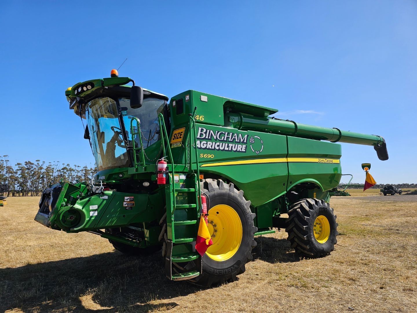 2015 S690 John Deere Header