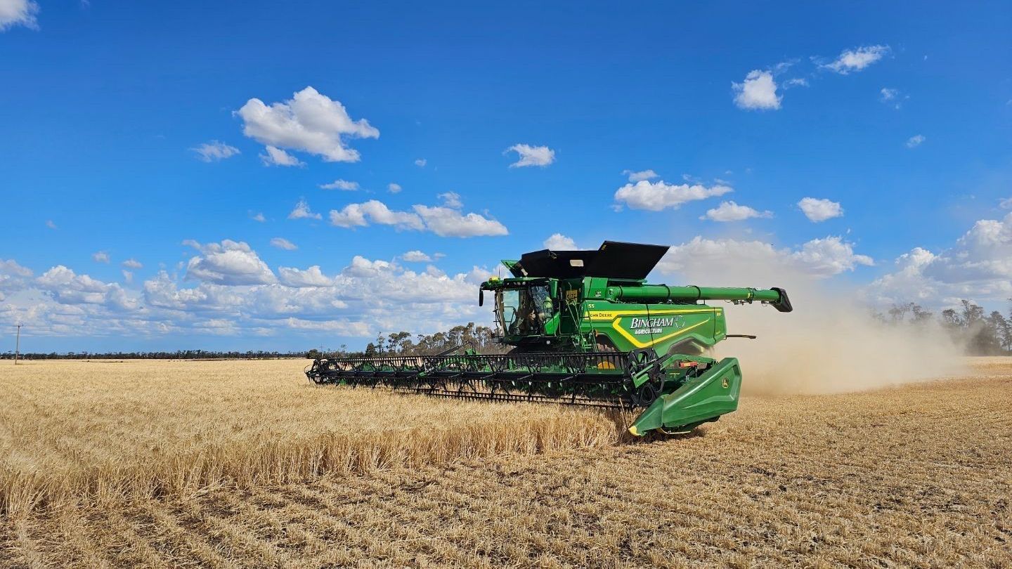 Contract Harvesting - Bingham Agriculture