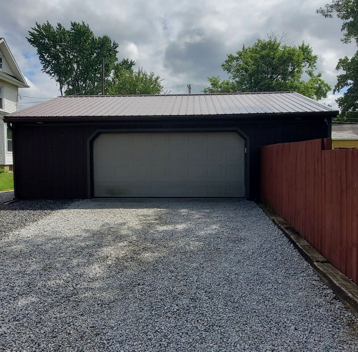 Metal Roof on garage