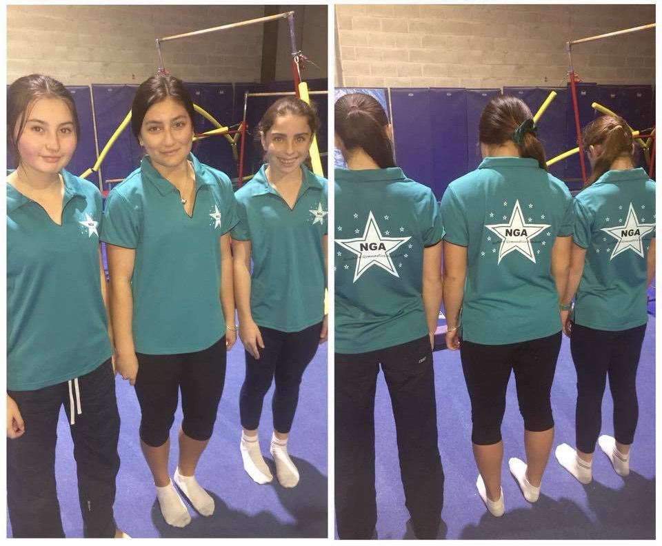 Front And Back Photo Of Women Wearing Start Printed T-shirt — Promotional Apparel In Shellharbour, NSW