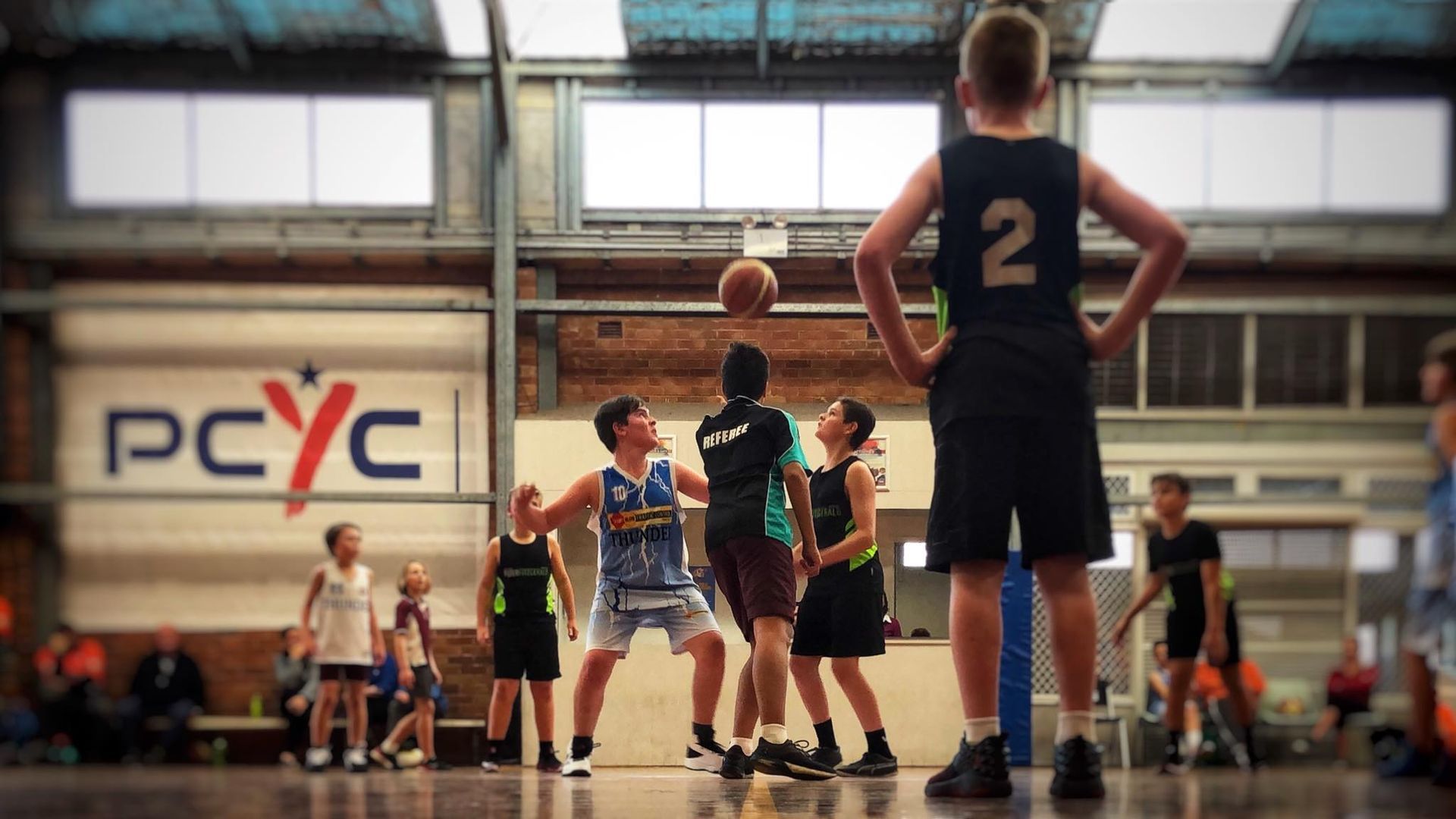 Kids Playing Basketball — Promotional Apparel In Woonona, NSW