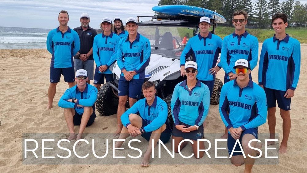 Group Of Men Wearing Printed Longsleeves Blue Shirt — Promotional Apparel In Woonona, NSW