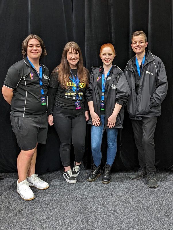 Employees Wearing Printed Black Jackets — Promotional Apparel In Woonona, NSW