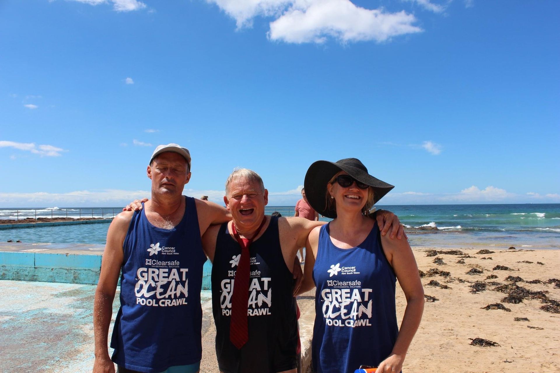 Great Ocean Pool Crawl Vests — Promotional Apparel In Woonona, NSW