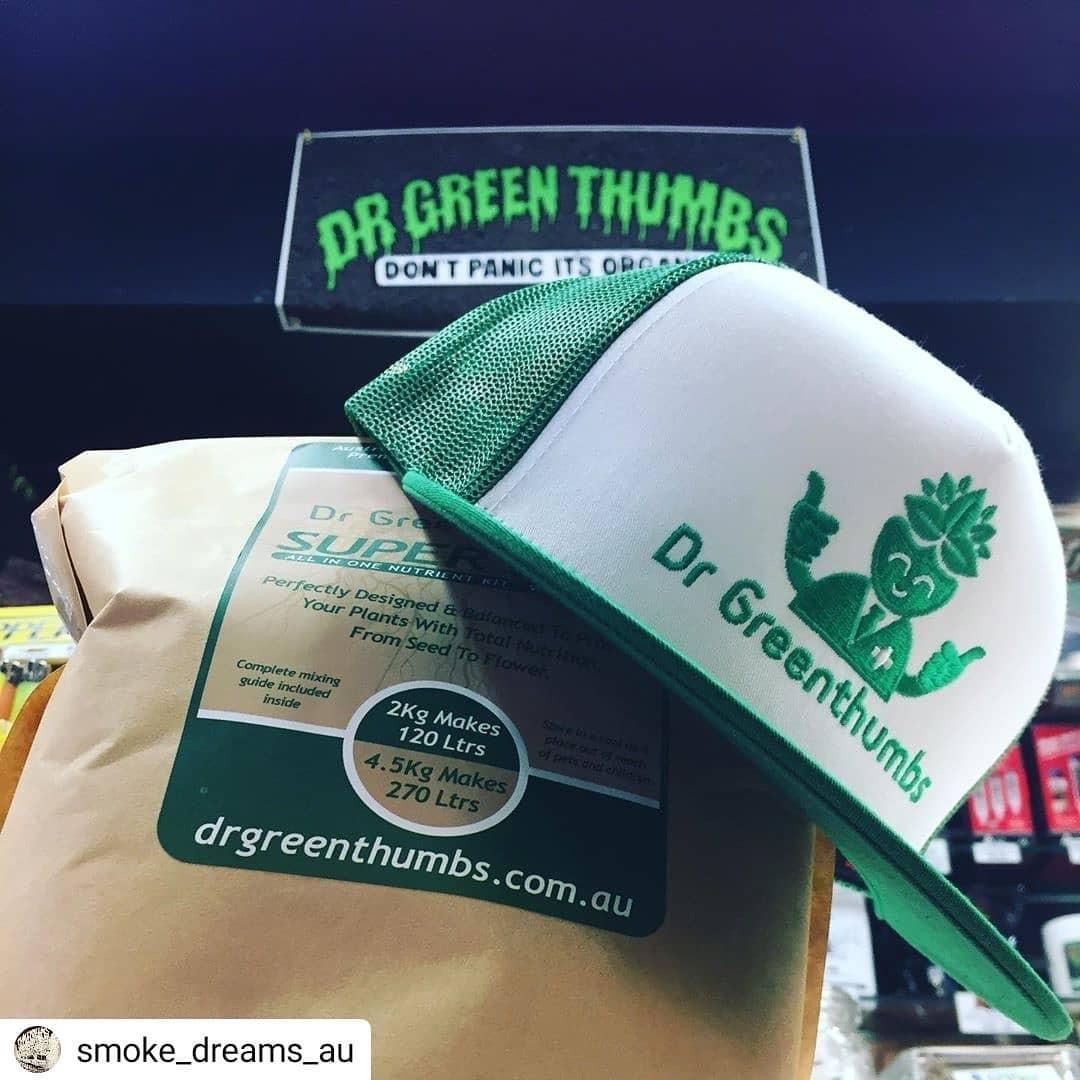 Dr Green Thumbs Custom Made Promotional Cap — Promotional Apparel In Woonona, NSW