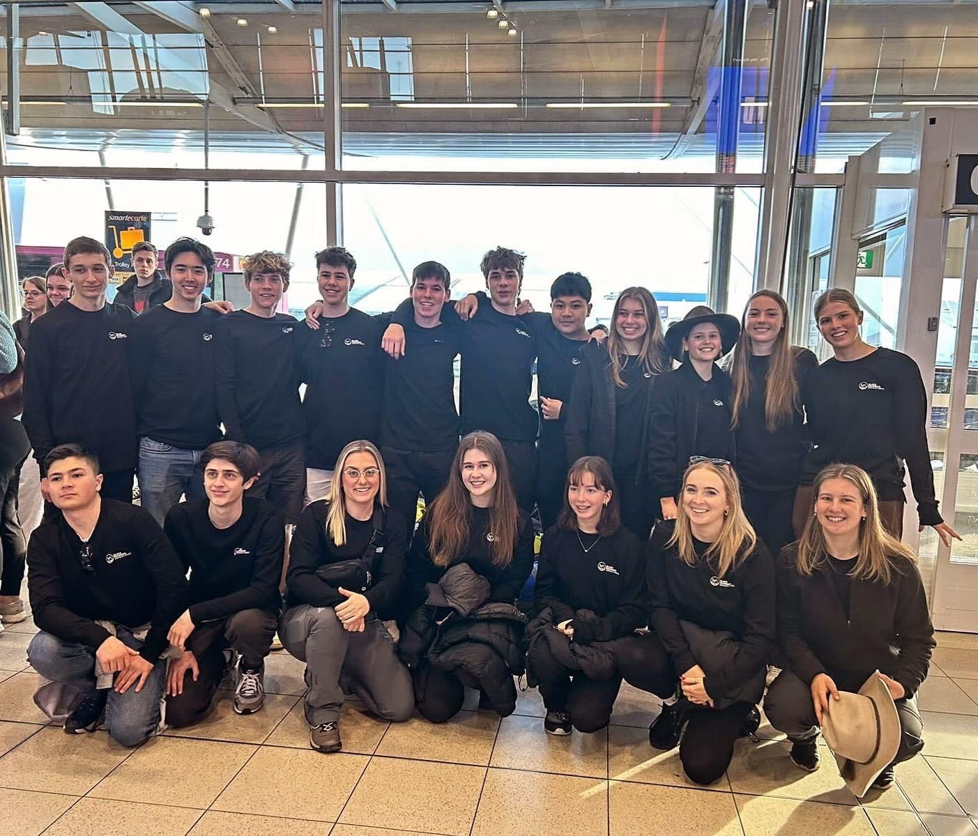 A Team Of People In Black — Promotional Apparel In Woonona, NSW